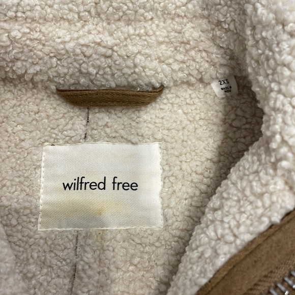 Wilfred Echo jacket - Sherpa and suede bomber - Picture 8 of 8